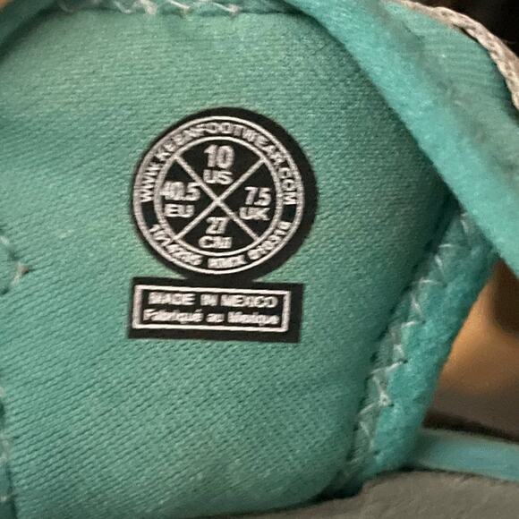 Keen Newport H2 Women’s Size 10 Gray Turquoise Casual Slip On Sandals Outdoors - Picture 8 of 8